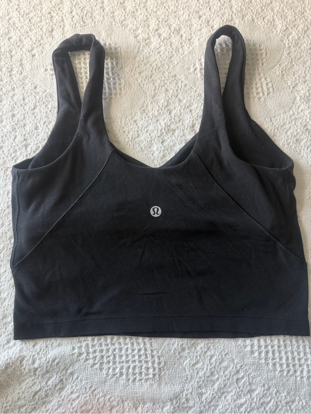 lululemon athletica Black Everyday Support Sports Bra